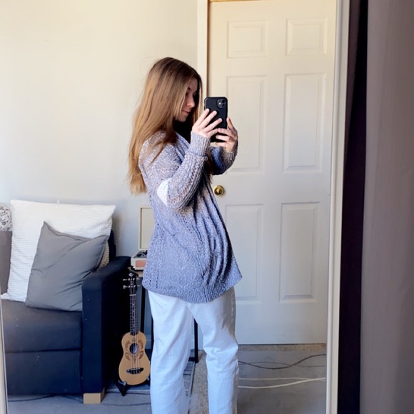 Hollister Grey Knitted Cardigan - Picture 9 of 9